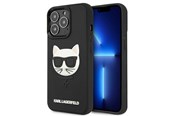 Mobiel - Covers & Cases - Karl Lagerfeld 3D Rubber Choupette Case for iPhone 13 Pro / iPhone 13 - Black - 3666339028152
