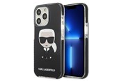 Mobiel - Covers & Cases - Karl Lagerfeld Iconik Karl Case for iPhone 13 Pro / iPhone 13 - Black - 3666339048426