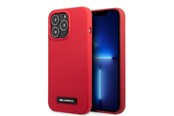 Mobiel - Covers & Cases - Karl Lagerfeld KLHCP13LSLMP1R iPhone 13 Pro / 13 6.1" hardcase red/red Silicone Plaque - 3666339048747
