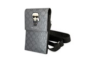 Tassen - Karl Lagerfeld Ikonik Karl Monogram Patch bag - silver - 3666339051822