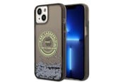 Mobiel - Covers & Cases - Karl Lagerfeld Liquid Glitter RSG case for iPhone 14 Plus - black - 3666339086015