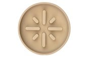 Honden - 51 Degrees North 51 - Sili Bowl - Slow Feeder Bowl -  Sand - 350ml - 511026