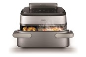 Overige keukenapparatuur - Philips 5000 Series NA565 - double hot air fryer - silver/black - NA565/02