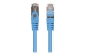 Netwerk - kabel - Lanberg patch cable - 25 cm - blue (RAL 5012) - Blauw - PCF6-20CC-0025-B