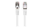 Netwerk - kabel - Lanberg patch cable - 25 cm - white (RAL 9010) - Wit - PCF6-20CC-0025-W