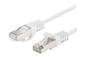 Netwerk - kabel - Lanberg patch cable - 50 cm - white (RAL 9010) - Wit - PCF6-20CC-0050-W