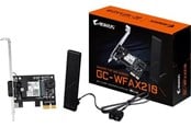 Netwerk-adapter (netwerkkaart, printserver, enz.) - GIGABYTE GC-WFAX210 Intel Wi-Fi 6E Tri-Band PCIe Network Card with Bluetooth 5.2 - GC-WFAX210