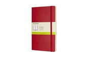 Schrijfblokken, formulieren en notitieboekjes - Moleskine Classic Soft Blank Large Rød - 360112