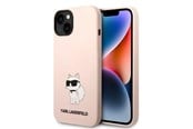 Mobiel - Covers & Cases - Karl Lagerfeld KLHCP14MSNCHBCP iPhone 14 Plus 6.7" hardcase pink/pink Silicone Choupette - 3666339086695