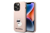 Mobiel - Covers & Cases - Karl Lagerfeld KLHCP14LSNCHBCP iPhone 14 Pro 6.1" hardcase pink/pink Silicone Choupette - 3666339086701