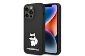 Mobiel - Covers & Cases - Karl Lagerfeld Silicone Choupette case for iPhone 14 Pro Max - black - 3666339086756
