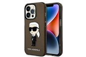 Mobiel - Covers & Cases - Karl Lagerfeld Ikonik Karl case for iPhone 14 Pro Max - black - 3666339087074