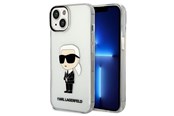 Mobiel - Covers & Cases - Karl Lagerfeld Ikonik Karl case for iPhone 14 Plus - transparent - 3666339087098