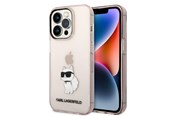 Mobiel - Covers & Cases - Karl Lagerfeld Ikonik Choupette case for iPhone 14 Pro Max - pink - 3666339087197