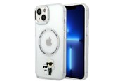 Mobiel - Covers & Cases - Karl Lagerfeld KLHMP14MHNKCIT iPhone 14 Plus 6.7" hardcase transparent Iconic Karl&Choupette Magsafe - 3666339087616