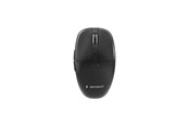 Muis - Gembird Dual-mode 6-button wireless mouse - Muis - Optisch - 6 knoppen - Zwart - MUSW2-6B-01