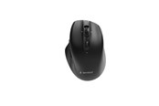 Muis - Gembird Dual-mode Ergo 6-button wireless mouse - Ergonomische muis - Optisch - 6 knoppen - Zwart - MUSW2-6B-02
