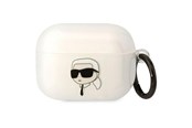 Mobiel - Overige accessoires - Karl Lagerfeld KLAPHNIKTCT AirPods Pro cover transparent Karl`s Head - 3666339087999