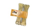 Honden - Nobby Rawhide bones pressed 2 stk - 21.5 cm (Thailand) - L67984