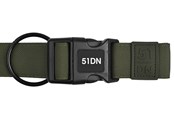 Honden - 51 Degrees North 51 - Wanderful - Collar - Nylon - Flat - Khaki -26 - 51AWFCL5403