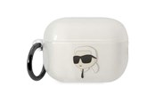 Mobiel - Overige accessoires - Karl Lagerfeld KLAP2HNIKTCT Airpods Pro 2 cover transparent Ikonik - 3666339099299