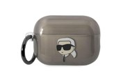 Mobiel - Overige accessoires - Karl Lagerfeld KKLAP2HNIKTCK Airpods Pro 2 cover black/black Ikonik - 3666339099305
