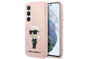 Mobiel - Covers & Cases - Karl Lagerfeld KLHCS23MSNIKBCP S23+ S916 hardcase pink/pink Silicone Ikonik - 3666339117627