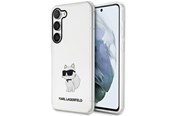 Mobiel - Covers & Cases - Karl Lagerfeld KLHCS23SHNCHTCT S23 S911 transparent hardcase Ikonik Choupette - 3666339117702