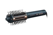 Haardroger - Rowenta Haardroger Air Brush 3D UB9720E0 - hair straightening brush/hair dryer - dark blue/copper - 1100 W - UB9720E0