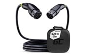 Elektrische auto oplader - Green Cell EV Charging Cable - Type 2 - 32A - 5m - EVKABGC01
