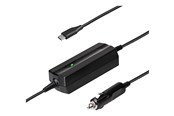 Laptop oplader - Akyga Universal Series AK-ND-83 - car power adapter - USB-C 5 - 20 V Power Delivery QC 3.0 - 65 watt - AK-ND-83
