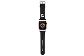 Smartwatch - Accessoires - Karl Lagerfeld 3D Rubber Karl Head strap for Apple Watch 38/40/41mm - black - 3666339127374