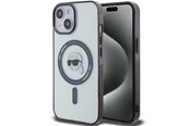 Mobiel - Covers & Cases - Karl Lagerfeld KLHMP15MHKHNOTK iPhone 15 Plus 6.7" transparent hardcase IML Karl`s Head MagSafe - 3666339161927