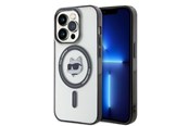 Mobiel - Covers & Cases - Karl Lagerfeld KLHMP15XHCHNOTK iPhone 15 Pro Max 6.7" transparent hardcase IML Choupette`s Head MagSafe - 3666339162061