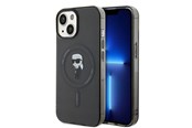 Mobiel - Covers & Cases - Karl Lagerfeld IML Ikonik MagSafe case for iPhone 15 - black - 3666339162153