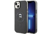 Mobiel - Covers & Cases - Karl Lagerfeld IML Ikonik MagSafe case for iPhone 15 Plus - black - 3666339162160