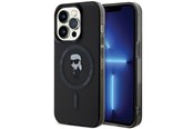 Mobiel - Covers & Cases - Karl Lagerfeld IML Ikonik MagSafe case for iPhone 15 Pro - black - 3666339162177
