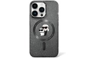 Mobiel - Covers & Cases - Karl Lagerfeld KLHMN61HGKCNOK iPhone 11 / Xr 6.1" black/black hardcase Karl&Choupette Glitter MagSafe - 3666339162559