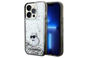 Mobiel - Covers & Cases - Karl Lagerfeld Liquid Glitter Choupette case for iPhone 14 Pro - transparent - 3666339164171