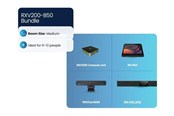 Videoconferentie - AudioCodes Room Experience (RX) Suite RXV200-B50 - Bundle - video conferencing kit - RXV200-B50