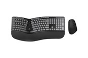 Toetsenbord - Conceptronic ORAZIO02US ERGO - Keyboard and mouse set - Universal - Zwart - ORAZIO02US