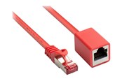 Netwerk - kabel - Alcasa electronik Good Connections RNS patch extension cable - 50 cm - red - Rood - 8063VR-005R