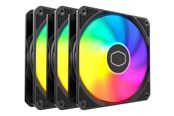 Case Fan - Cooler Master MasterFan MF120 Lite ARGB - Case ventilator - 120mm - Black - MFW-B2DN-173PA-R1