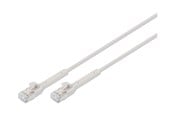 Netwerk - kabel - DIGITUS patch cable - 30 cm - grey - Grijs - DK-1632-A-003B-10
