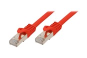 Netwerk - kabel - SCONN Shiverpeaks BASIC-S patch cable - 3 m - red - Rood - BS75513-R