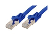 Netwerk - kabel - SCONN Shiverpeaks BASIC-S patch cable - 5 m - blue - Blauw - BS75515-B