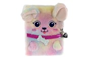 Schrijfblokken, formulieren en notitieboekjes - Tinka PLUSH DIARY DOG ASSORTED COLORS - 8-802104B