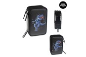 School accessoires - Tinka TRIPLE PENCIL CASE T-REX - 8-804221