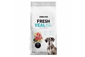 Honden - John Dog Fresh Junior Medium and large breeds - dry dog food - 12kg - 5903769014583