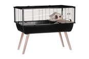 Knaagdieren - Zolux Neo Nigha small H36 black - cage for rodents - 1 piece - 3336022056235